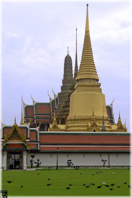 Blick auf Wat Prah Keo