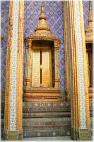 Bilder-Gallerie * das königliche Pantheon - Foto-Impressionen * Fotos aus Thailand - Bangkok - Wat Phra Keo - Prasat Phra Thep Bidon