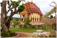 Photo-Gallerie * Wat Nuan Naram bei Bang Rak - Foto-Impressionen * Fotos aus Thailand - Ko Samui