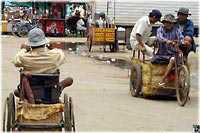 Behindertentransport nach Khmer-Art